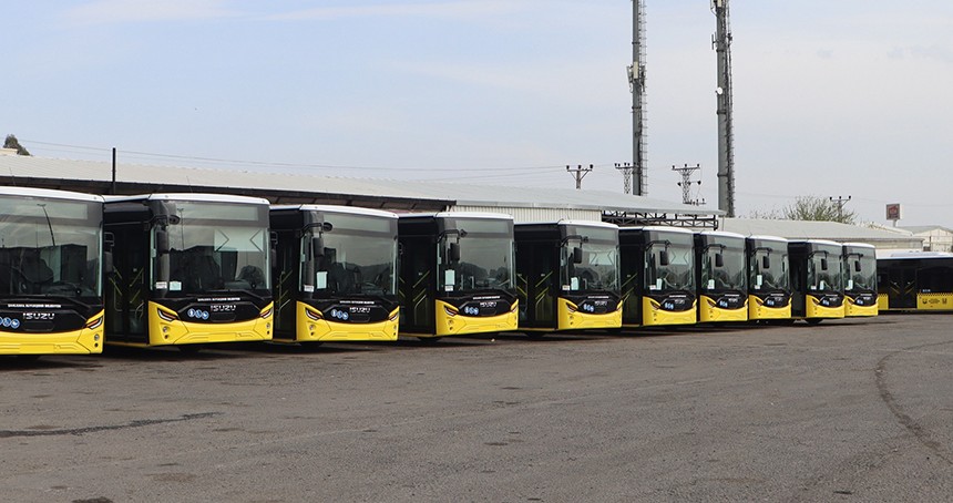 Şanlıurfa’da toplu taşıma filosuna 25 yeni otobüs eklendi
