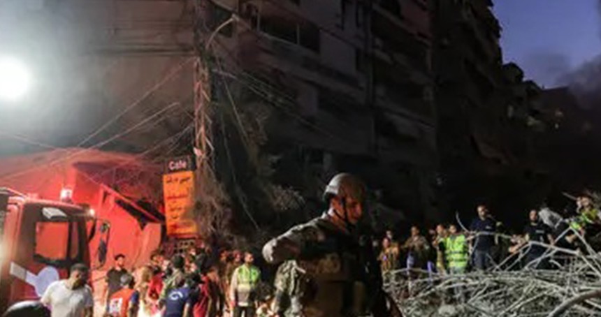 Siyonist rejimden Lübnan'a hava saldırısı