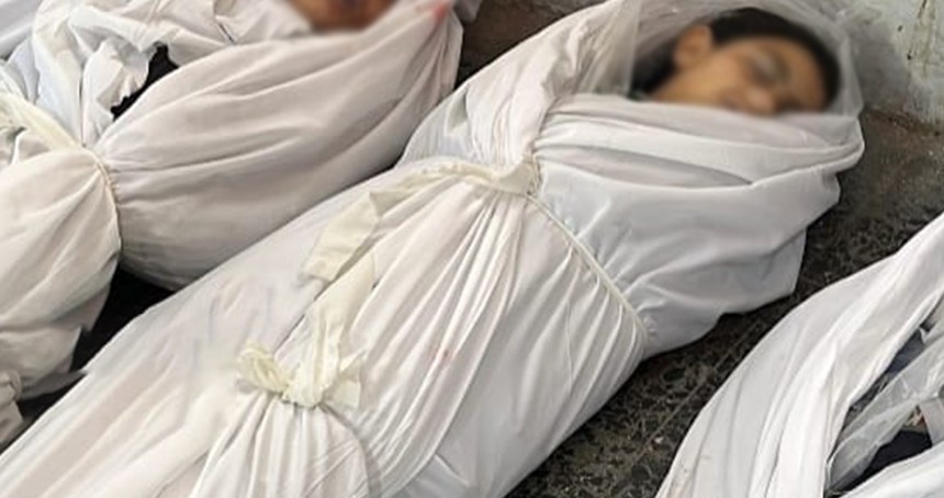 Gazze'nin Tuffah Mahallesi'ne hava saldırısı: 9'u çocuk 11 şehit