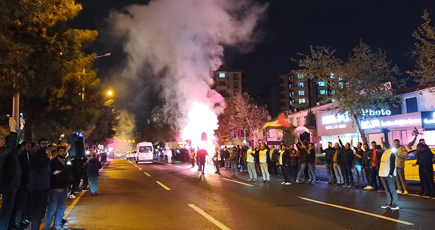 Diyarbakır’da düzenlenen Tekbir Cuma’sından kareler