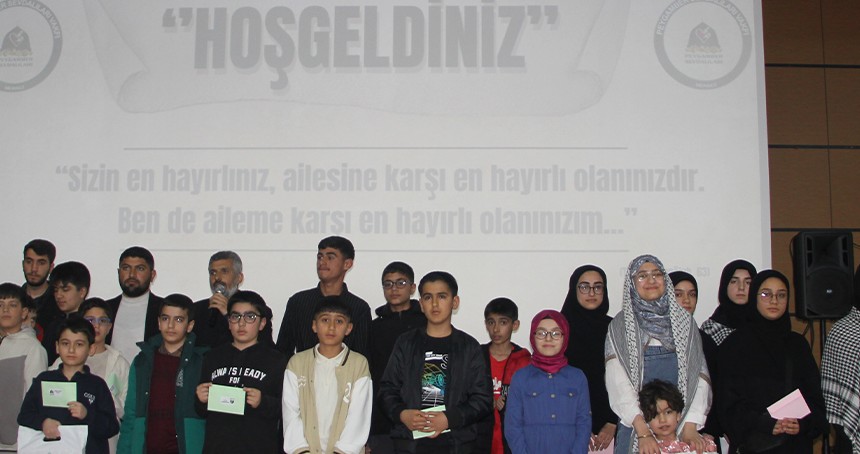 Bingöl’de Siyer Yarışması'nda kazanılan ödüller Gazze’ye bağışlandı