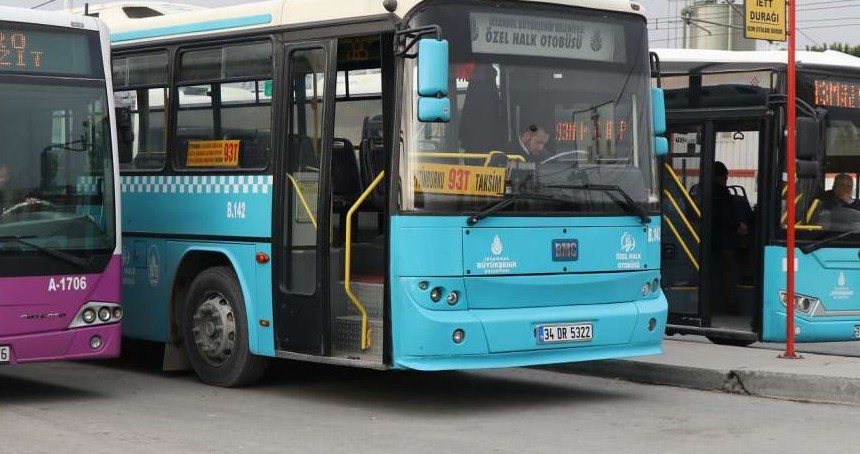 İstanbul’da özel halk otobüsleri kontak kapatıyor