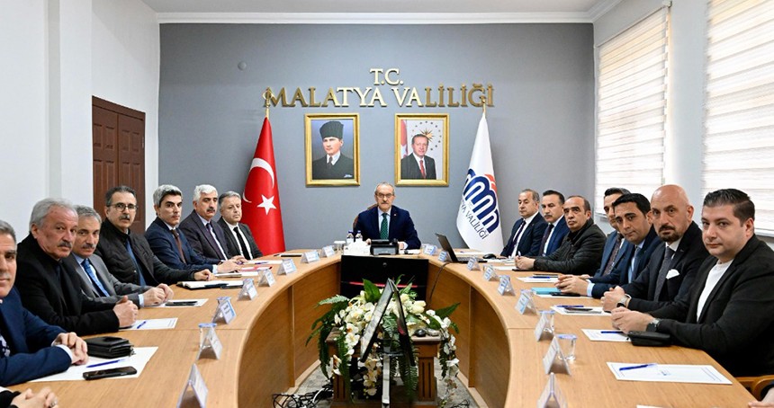 Malatya'da 2025 Yılı 2'inci İl İstihdam Kurulu toplantısı yapıldı