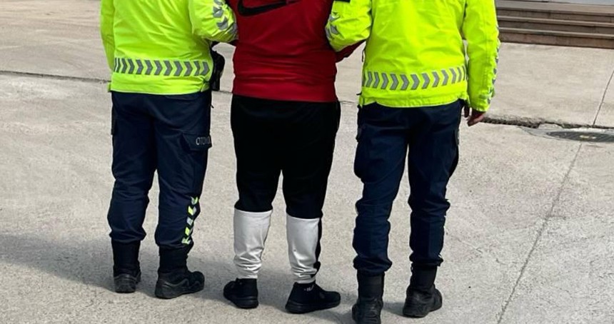 Yol kontrolü sırasında üzerinde uyuşturucu çıkan şahıs tutuklandı