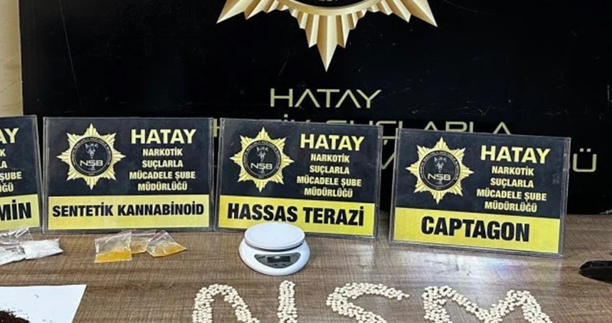 Hatay'da uyuşturucu operasyonu: 8 tutuklama