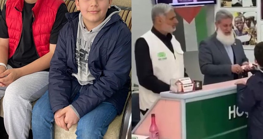 İmam hatip öğrencilerinden Gazze'ye anlamlı destek