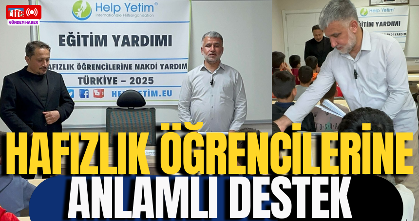 Mardin’de Hafızlık Öğrencilerine Anlamlı Destek
