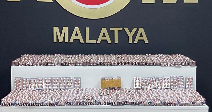 Malatya'da uyuşturucudan 3 gözaltı