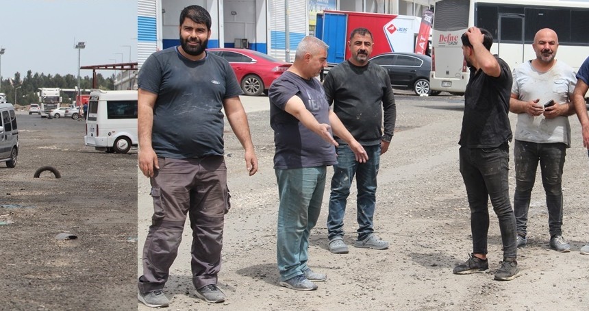 Esnaftan bozuk yollara tepki: Üç aydır yapılmasını bekliyoruz