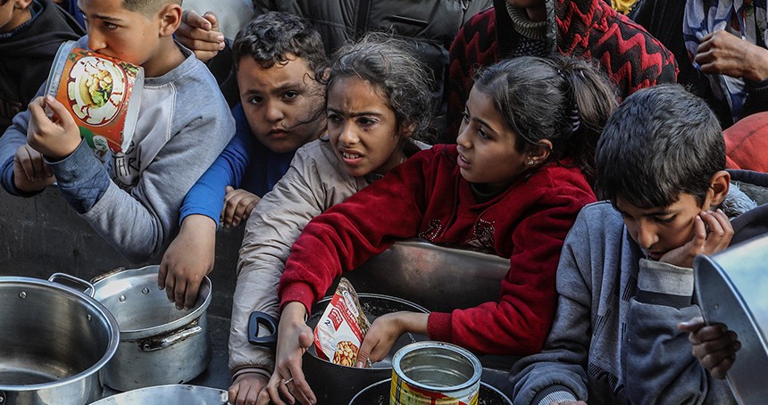 Gazze'deki hükümet: Kıtlık artık bir tehdit değil, acı bir gerçek