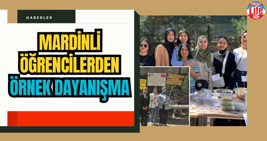 Mardinli öğrencilerden örnek dayanışma