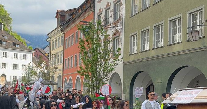 Avusturya’da Gazze için “hüzün yürüyüşü” düzenlendi