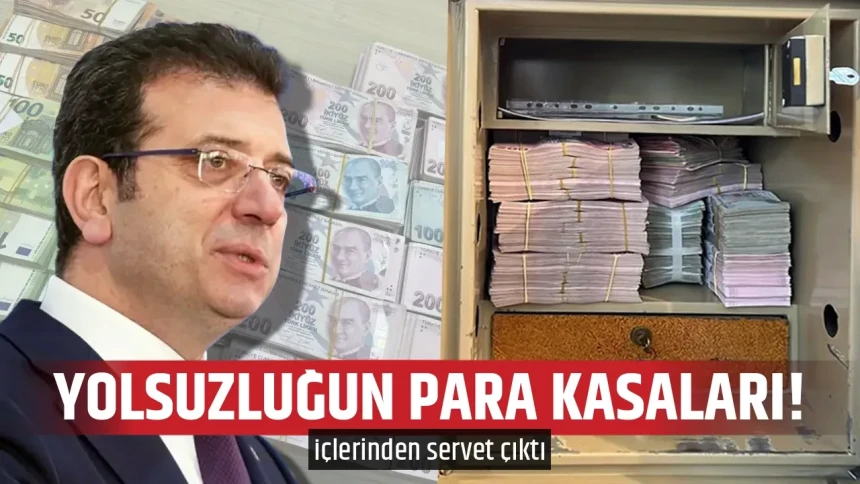 İBB'deki yolsuzluğun para kasaları ele geçirildi! İçinden servet çıktı