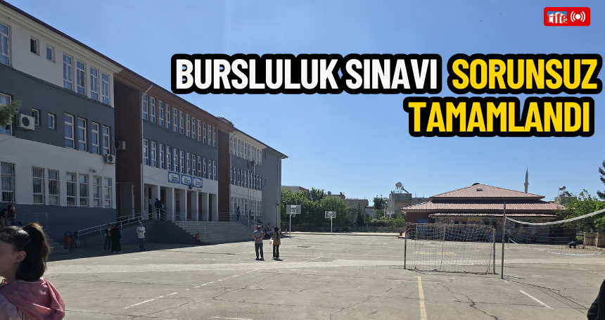 Bursluluk sınavı Midyat'ta sorunsuz tamamlandı