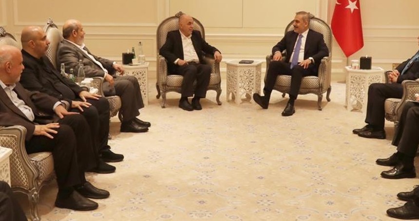 Dışişleri Bakanlığı: Bakan Fidan, HAMAS'ı ateşkes konusunda taviz vermeye zorlamadı