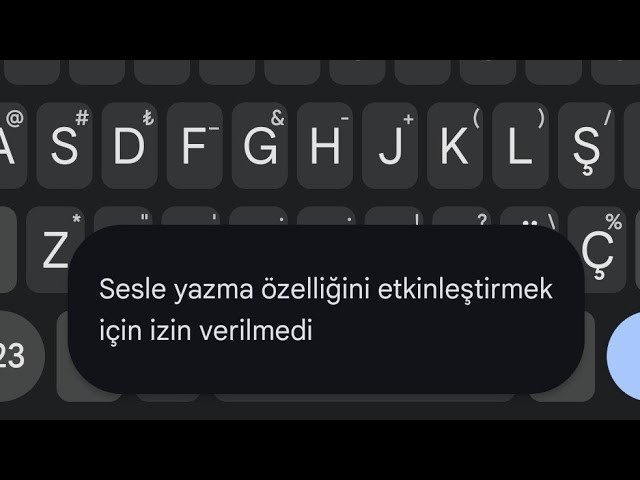 Android cihazlarda sesle yazma özelliğini etkinleştirme basamakları