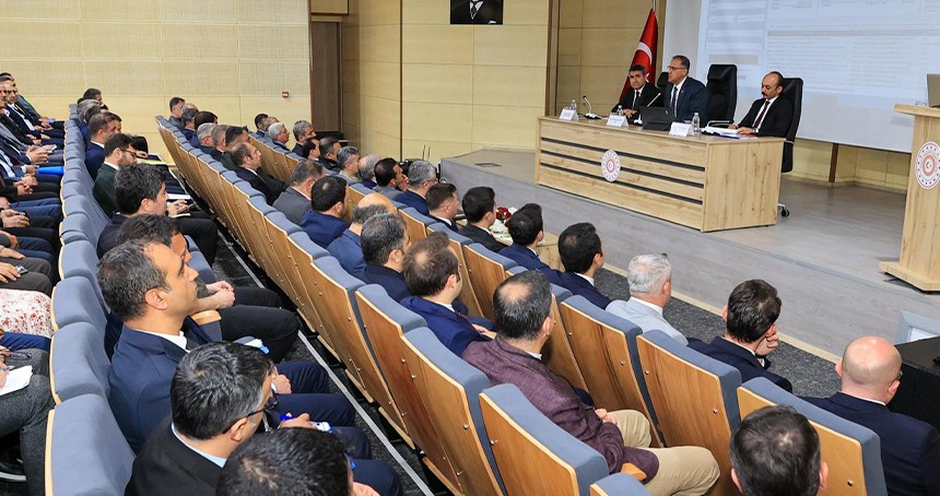 Bingöl’de 2. Dönem İl Koordinasyon Kurulu toplantısı yapıldı