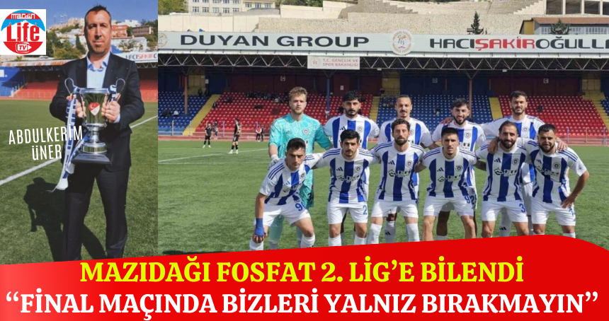 Mazdağı Fosfatspor, Kritik maça Mardinlileri davet etti