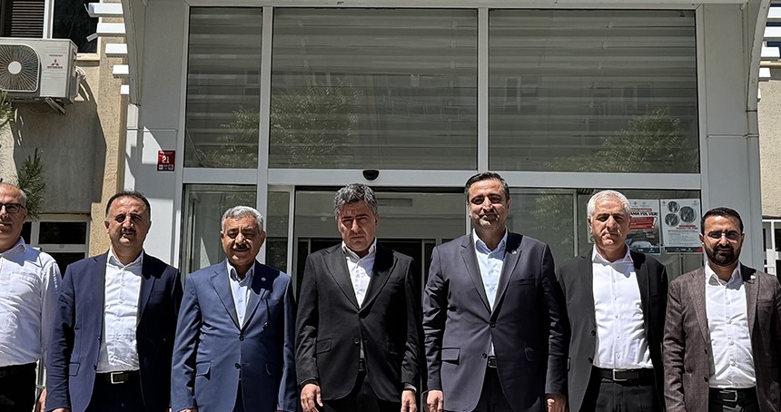 Ramanlı'dan İl Sağlık Müdürü Solmaz'a ziyaret