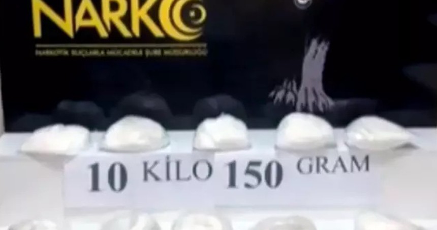 Adana'da 10 kilogram metamfetamin ele geçirildi: 6 tutuklama