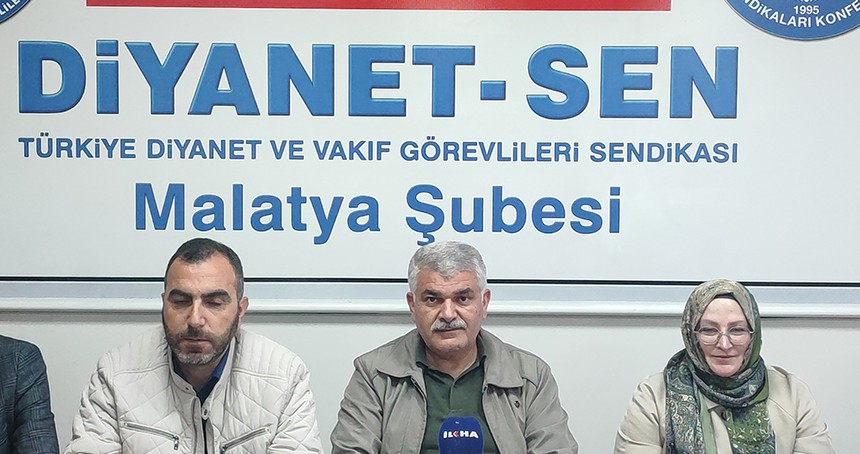 Diyanet-Sen Malatya Şube Başkanı Engin: Ahlaki değerlerimiz tehdit altında