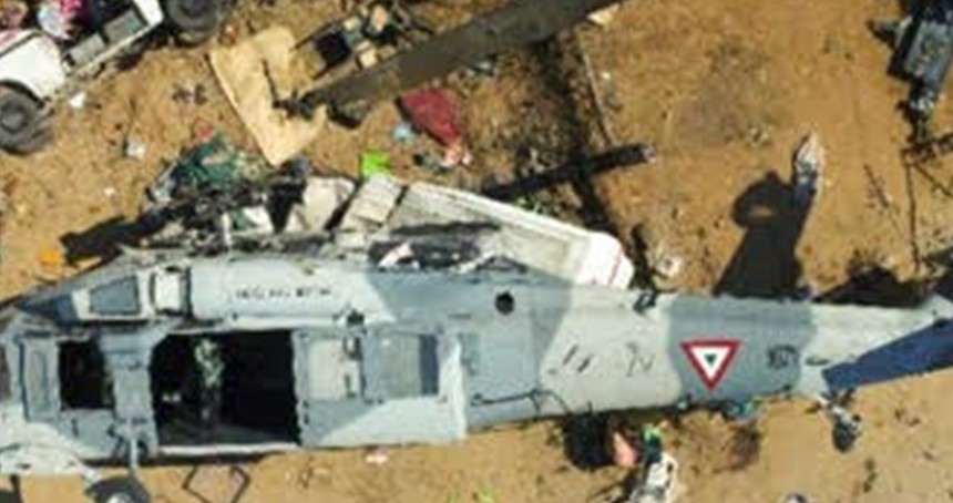 Çin'de helikopter kazası: 1 ölü, 4 yaralı