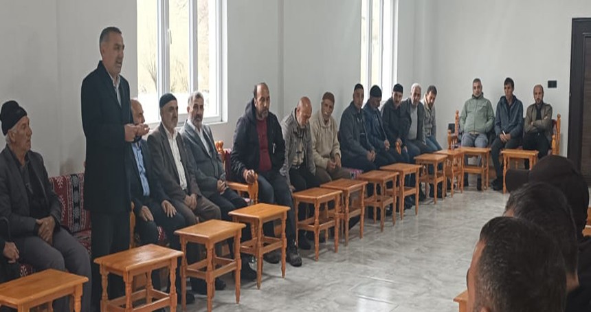 HÜDA PAR heyetinden Bingöl köylerine ziyaret