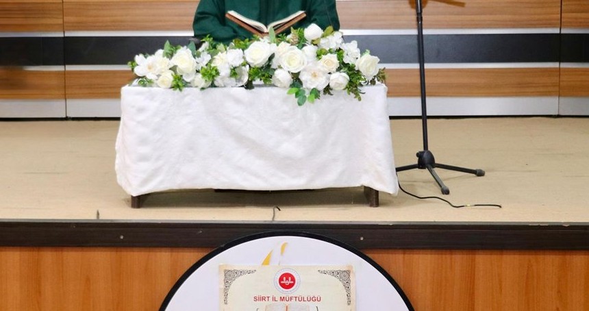 Siirt'te Kur’an-ı Kerim ziyafeti etkinliği