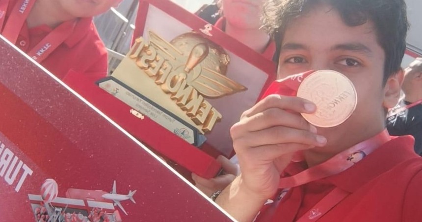 Malatya, Teknofest 2025 Kıbrıs Finalleri’nden Türkiye şampiyonu olarak döndü