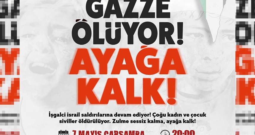 Gazze'ye sessiz kalmayan Batmanlılar yürüyüşe hazırlanıyor