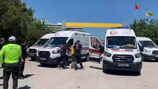 Un fabrikasında patlama: 1'i ağır, 8 yaralı