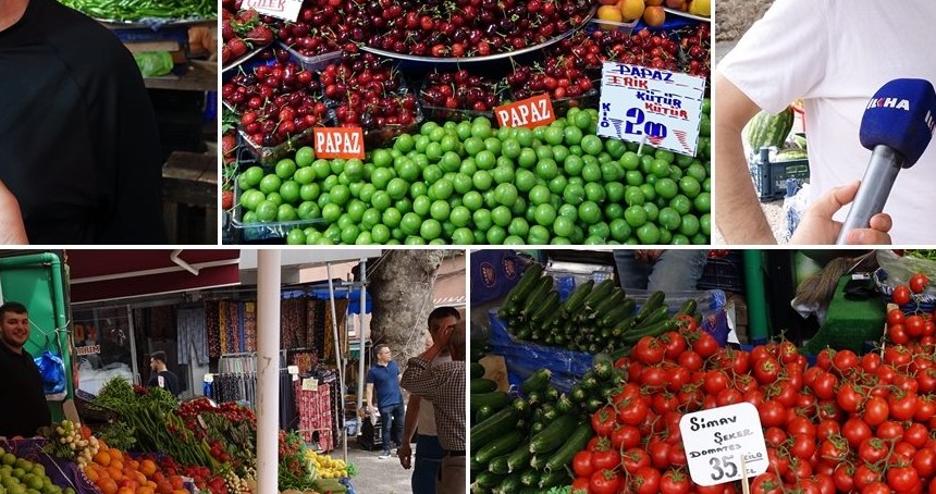 Baharın gelişiyle tezgahlar renklendi: Sebze ve meyve fiyatlarında düşüş başladı