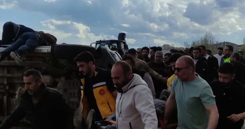 Bingöl’de trafik kazası: 7 yaralı