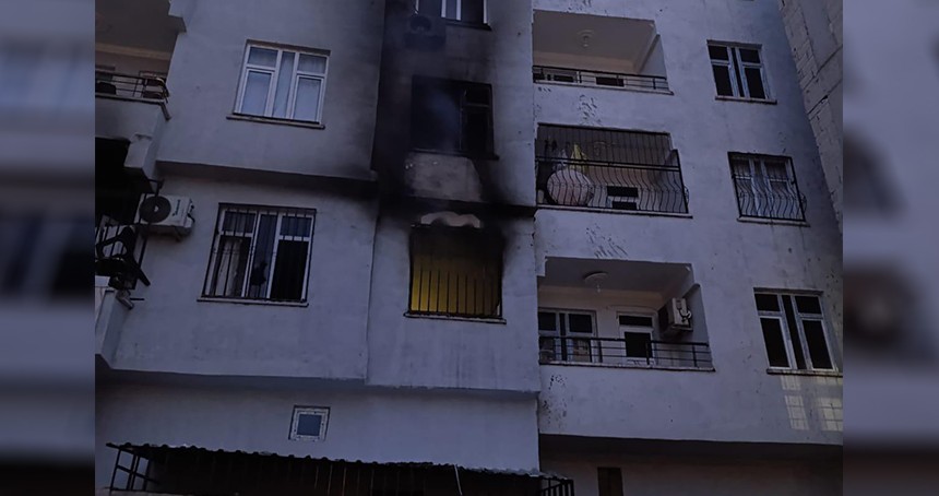 Şanlıurfa’da mesken yangını korkuttu