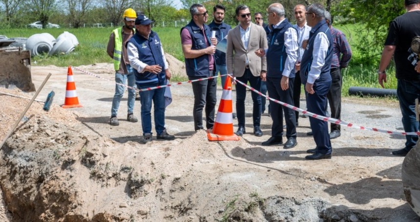 Hatunsuyu Mahallesi'ne 4 kilometrelik kanalizasyon hattı
