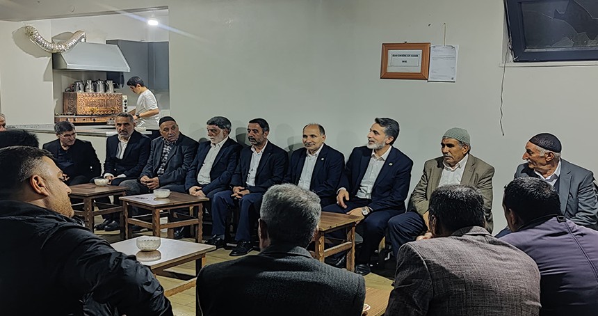 HÜDA PAR heyetinden Bingöl köylerine ziyaretler sürüyor