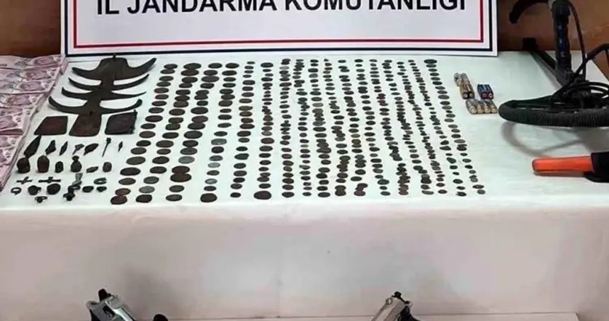 Konya'da tarihi eser operasyonu: 2 gözaltı