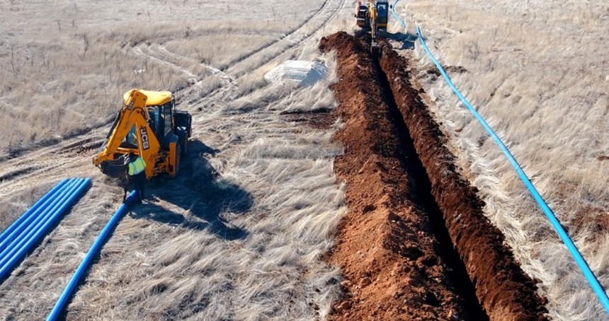 MASKİ’den Doğanşehir’e 8 bin 100 metrelik altyapı yatırımı