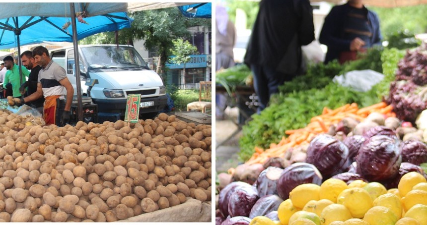 Pazarda sebze fiyatları düştü, meyveler cep yakıyor