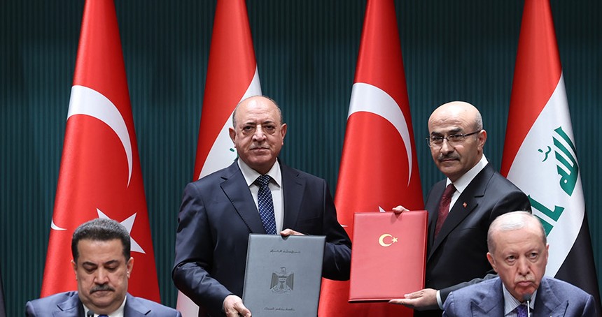 Türkiye ile Irak arasında 11 anlaşma imzalandı