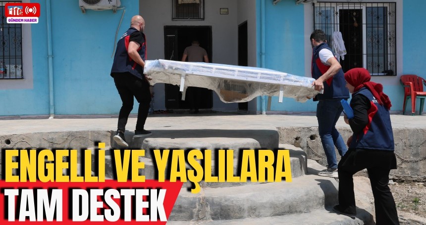Büyükşehir Belediyesinden Engelli ve Yaşlılara Tam Destek
