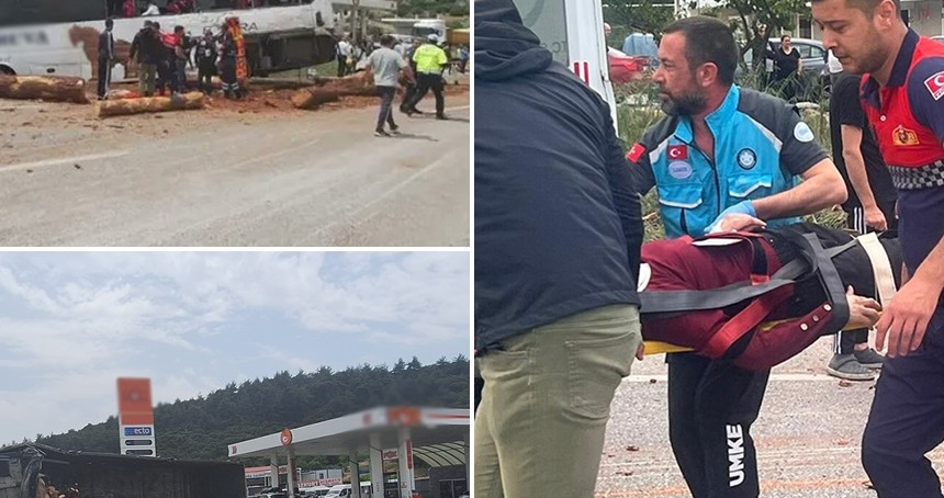 Çanakkale'de zincirleme kaza: 8 ölü çok sayıda yaralı var