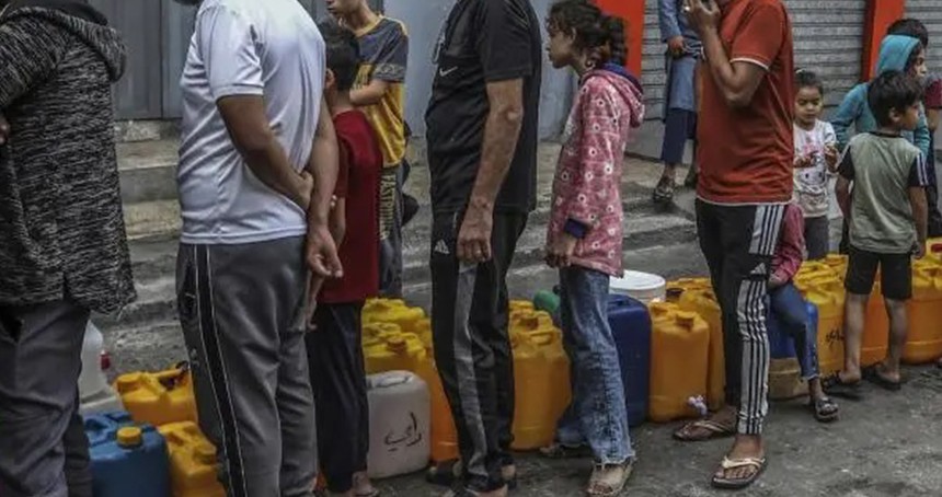 Gazze susuzluktan ölen bir bölgeye dönüştü