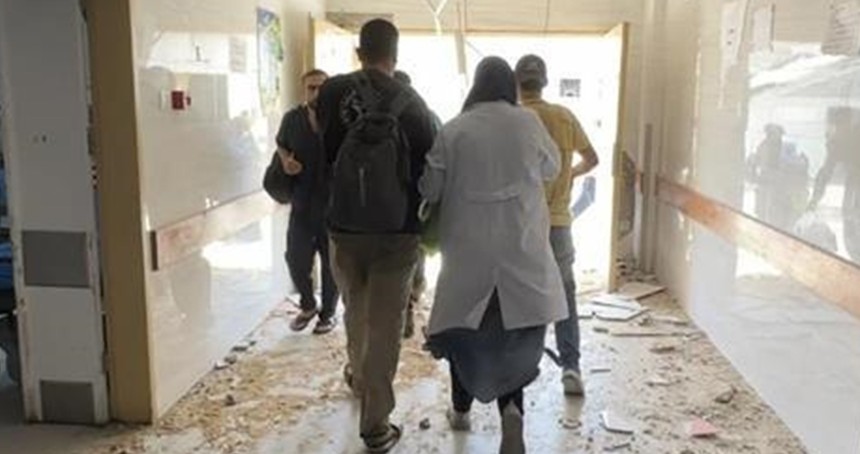 Gazze’de doktor ve hemşireler aç karna çalışıyor