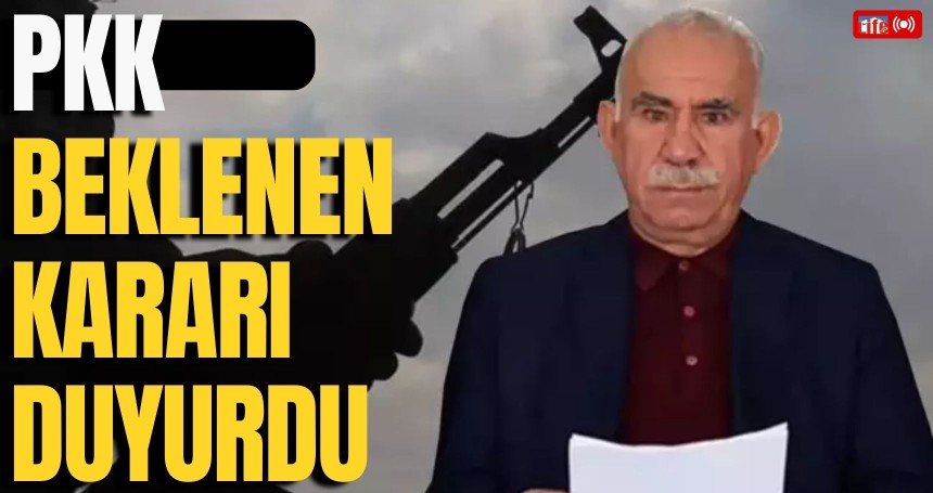 PKK beklenen kararı duyurdu