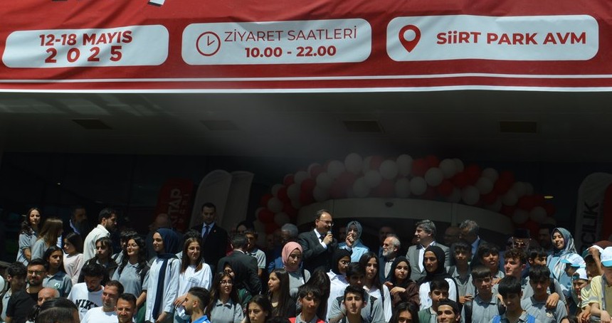 Siirt’te 11. Kitap Fuarı “Gençler Okusun Diye” temasıyla kapılarını açtı