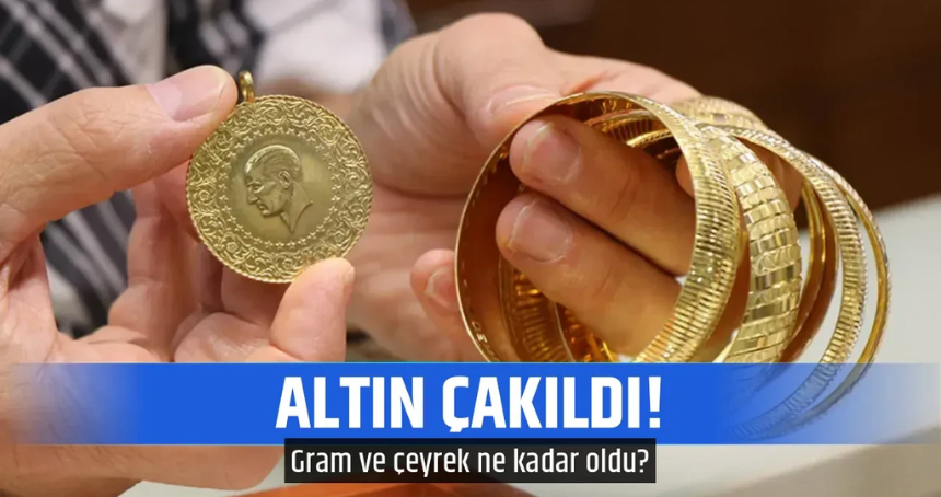 Altın fiyatları çakıldı! Gram altın, çeyrek altın ne kadar? İşte 13 Mayıs 2025 altın fiyatları