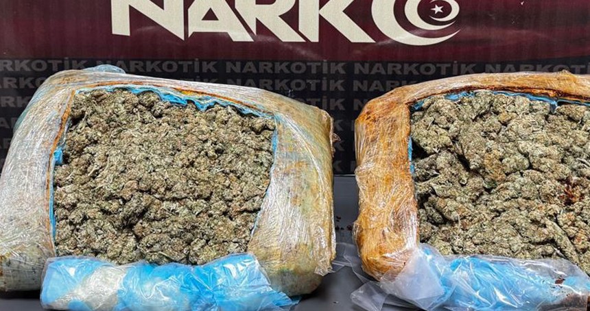 Batman'da uyuşturucu operasyonu: 2 kilo 500 gram skunk ele geçirildi