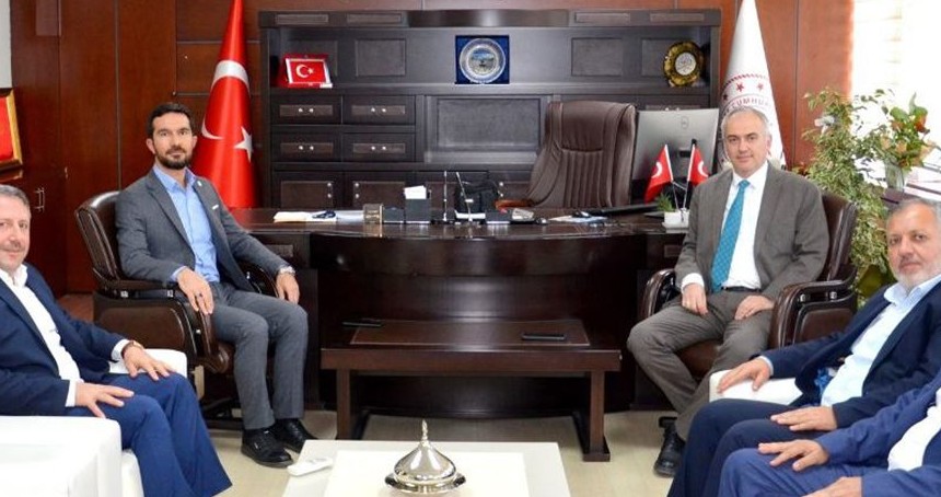 HÜDA PAR'dan Bursa İl Sağlık Müdürü'ne ziyaret