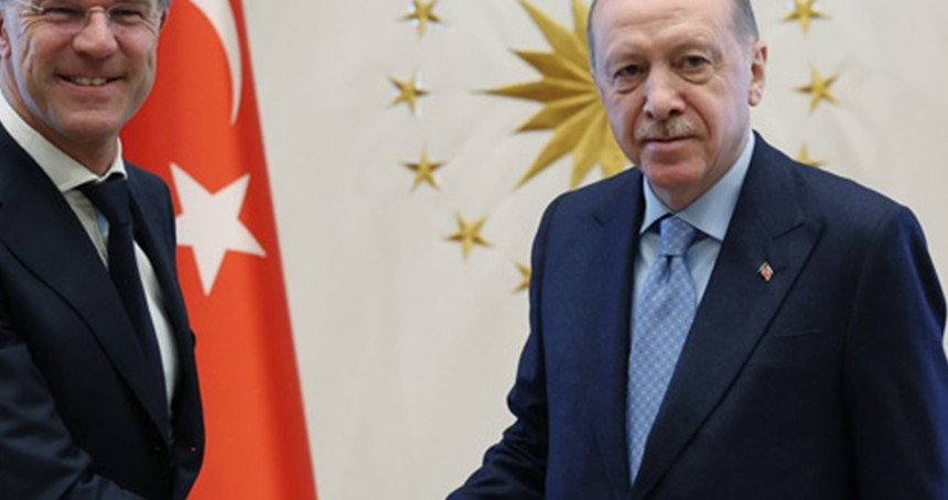 NATO Genel Sekreteri Rutte, Beştepe'de